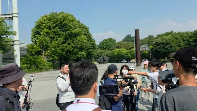 체육단체 기자회견 후 언쟁이 있는것 같습니다.
물론 체육단체의 업무를 진행할 수 있도록 존중되어야 하나 이런류의 불필요한 충돌은 필요하지않습니다