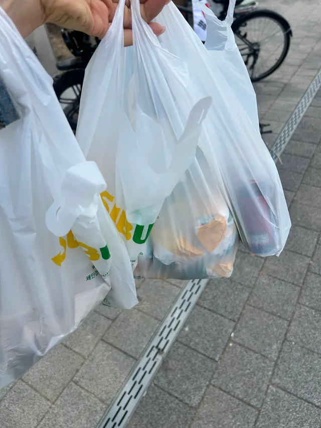 게이트 돌면서 샌드위치 배달 완료!
애국 어린이 강아지 모두 출동!
피켓 정리 도와주시는 시민분들..
모두 일심동체!