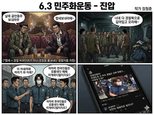 6.3 민주화 운동 - 진압.