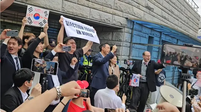 한미부정선거공동조사단, "한국 선거, 베네수엘라처럼 부패"... "재선거...

[더퍼블릭=정진철 기자] 한미부정선거공동조사단 소속 해외 연사들