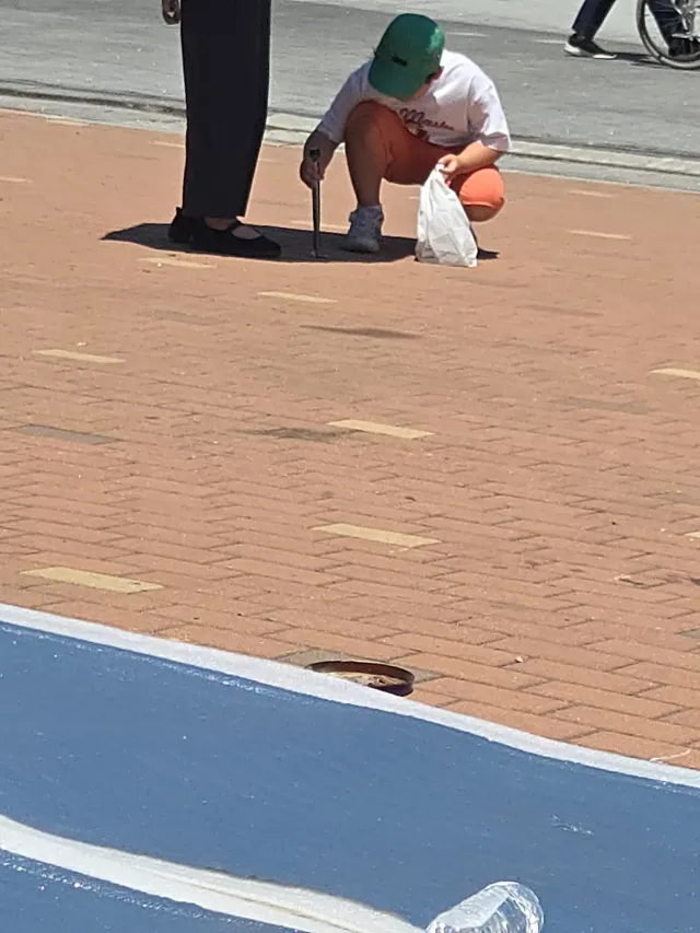 내가 있는 구역 아가들이 태극기 흔들고 쓰레기 줍고 다닌다 ,, 앉아있기 부끄러워서 일어나기라도 함