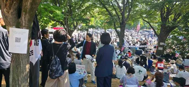 부정선거사태 잘못 처리할 때, 이재명 대통령 하야? 감옥?..."각오해야"

2030 청년들의 재선거 요구의 서울시 잠실 핸드볼 경기장 근처 현