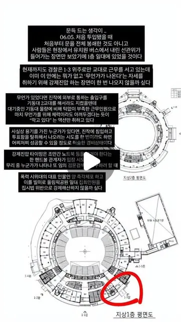 ¿ 잠실7동 투표소는 심지어 막고 있지도 않았다 ?