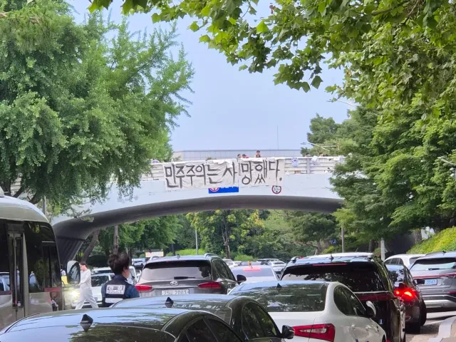선거철에는 맨땅에 심폐소생술 오지게 해대더니
민주주의가 죽었다잖아요. 심폐소생 좀 해봐요. 정치인들아