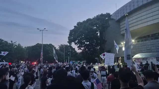 그 어늘때보다 울컥해지 애국가 인거같습니다  저는 다음일정때문에 오래 못있네요 남은 분들 모두 화이뚜 합시다!! 전주에서 3시간정도 걸려온게 보