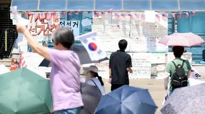 정성호, 잠실 개표소 봉쇄 시위에 "현행범 처벌 대상…엄중 대응"

[서울=뉴스핌] 이바름 기자 = 정성호 법무부장관은 16일 서울 송파구 올림
