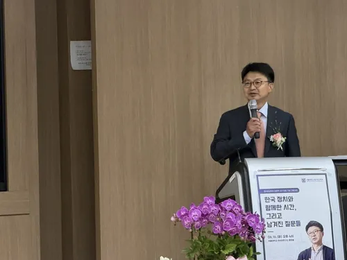 강원택 교수 "잠실 개표소 봉쇄는 '젠지'의 분노…양당제 한계"

(서울=연합뉴스) 윤민혁 기자 = 오는 8월 정년을 앞둔 정치학자 강원택 서울