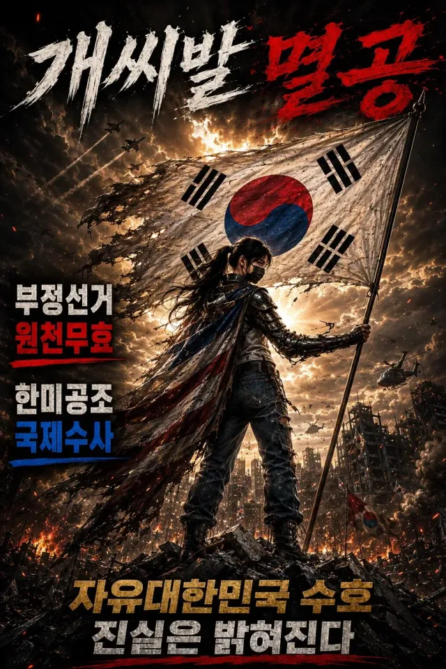 개씨발 멸공!  힘냅시다.
한미공조 국제수사 aweb을 조사하라!