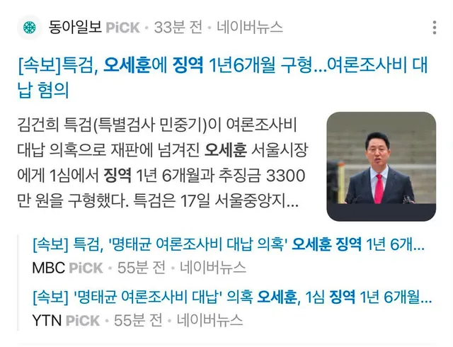 명태균은 기소도 안했고, 여론조사 대납 민주당은 깨끗할까요? 김건희도 무죄 나왔고요.
재선거 빼박 해야될것 같으니, 정원오로 표 이동하게 하려고