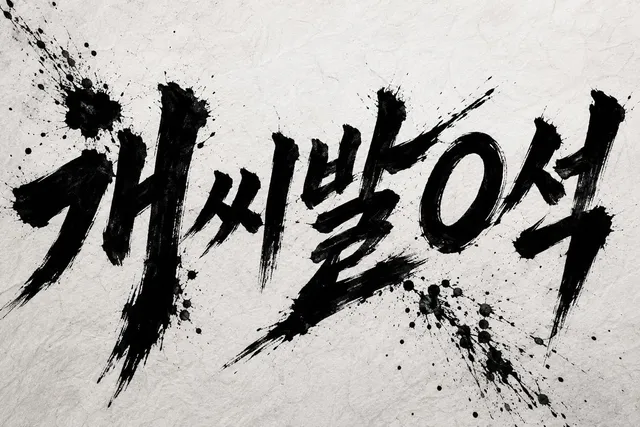 요즘 어느 아무개당 사이버정찰총국 지시인지;;
단어앞에 “개씨발”을 붙이는게 전략인거같아서
따라해보았읍니다^