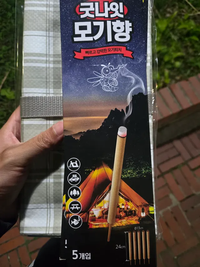 머리 맡에 이런거 꼽혀있다면 이상한게 아니고 모기향이니 그대로 주무시면 됩니다..