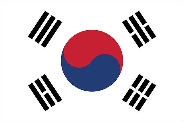 태극기 그리기 헷갈릴 때 이렇게 외워보는 건 어때？

지그재그로 건곤감리 3,4,5,6개의 작대기
지그재그 그대로 원 안에 두고
밑에는 바다처럼