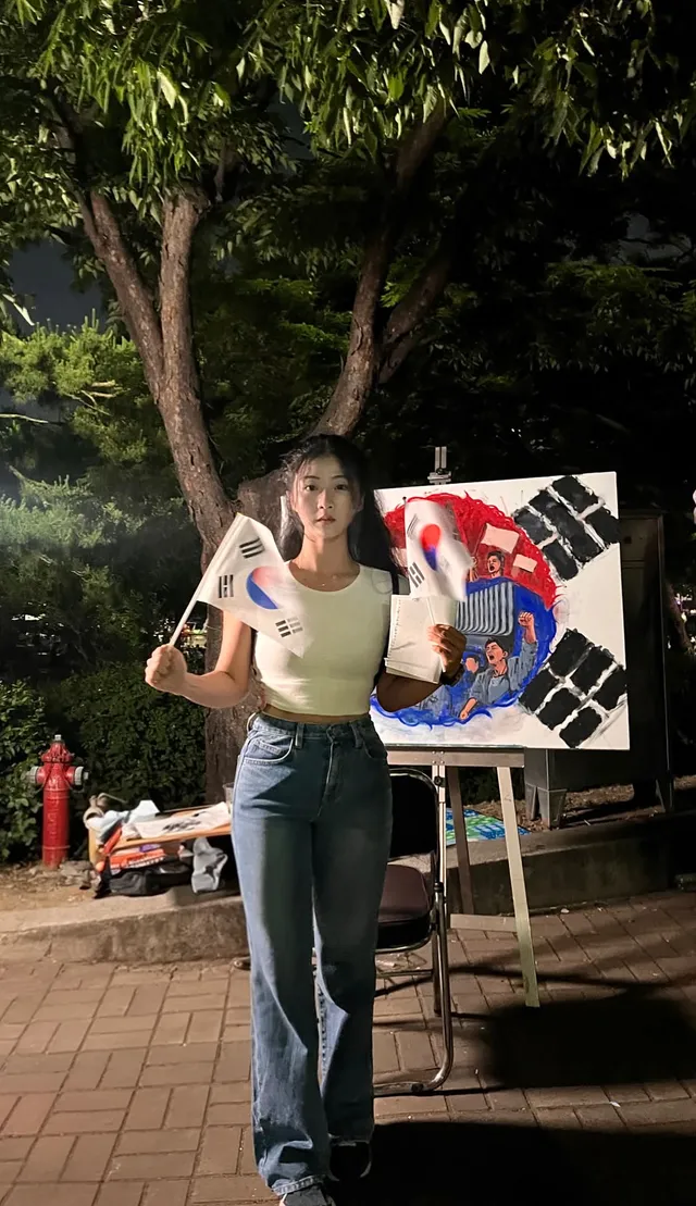 자유 대한민국 빼앗기기 싫어!!!
그래서 혼자라도 갑니다🇰🇷