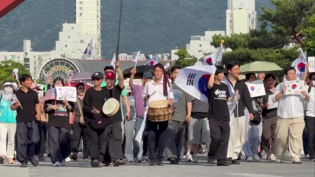 지지난 주말, 마치 영화같은 애국자들 등장 🇰🇷