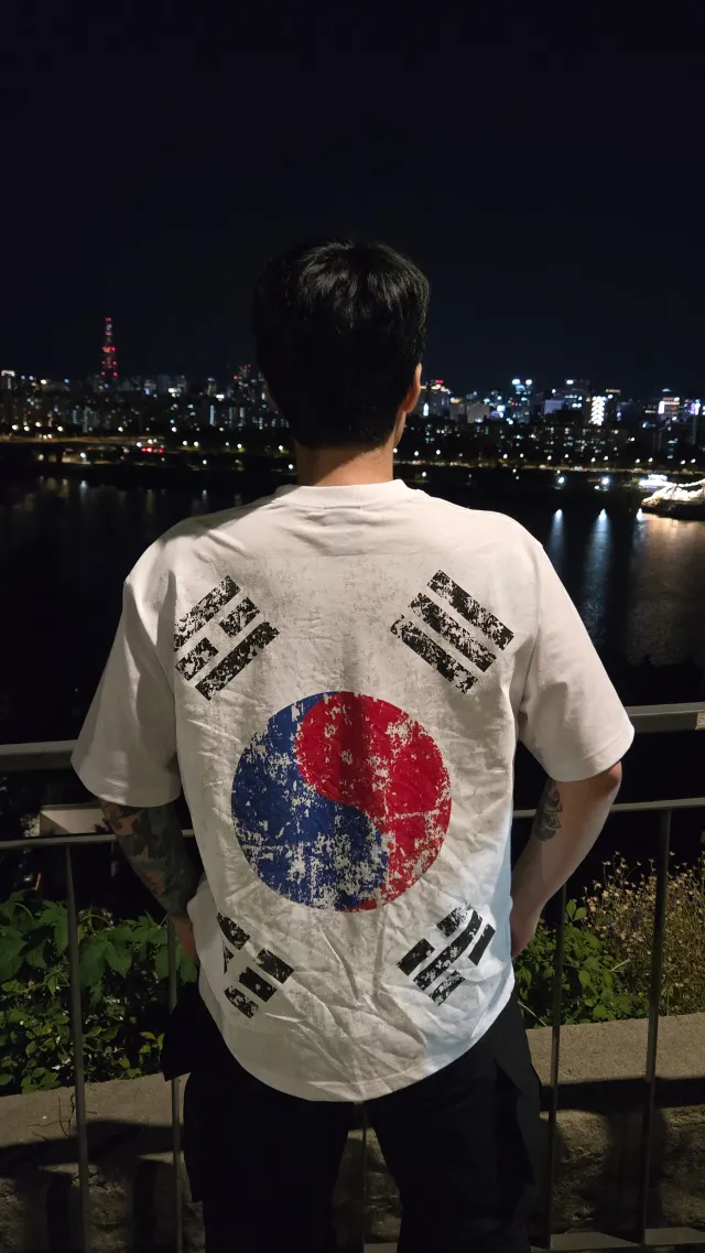 한일 혼혈 태극기 입고 힘 보태러 올공 갑니다 멸공🇰🇷🇯🇵