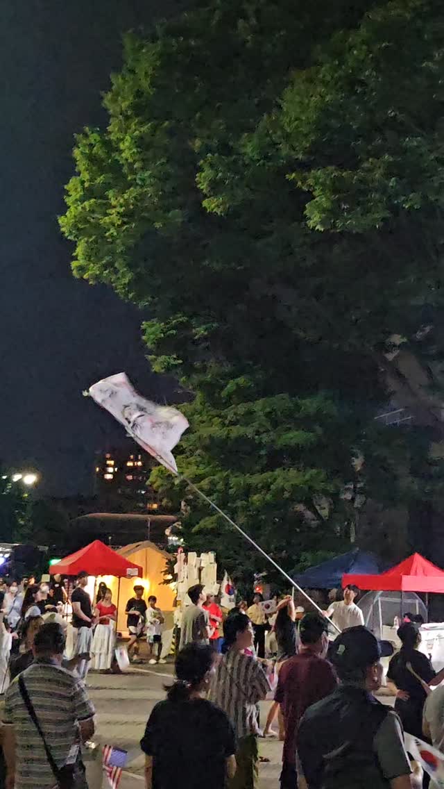 비가 와도, 퇴약볕에서도 자리를 지켜주시고 구호를 외치시는 모든 분들께 항상 감사한 마음입니다🇰🇷🇺🇲👍

여러 사정으로 인해서 참석이 