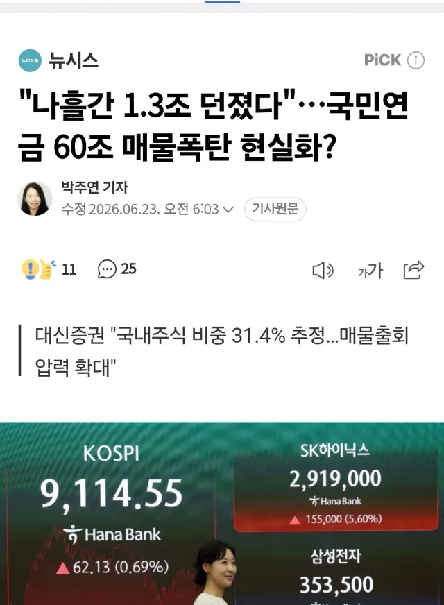 올공 조금만 버티자 

7월이면 연기금 리밸런싱 유예종료임 즉 연기금이 그동안 쥐고 있었던 주식들을 강제로 차익실현해야하니까 많이 내던질거야 그