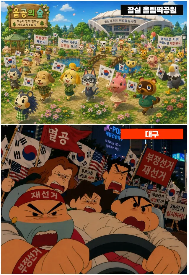 (쓰레드 펌)
올공과 대구를 모두 참여했던 분의 후기

"올공이 올공의 숲이었다면,
대구는 낙동강 방어선 이었다,"

떠도는 영상만 봐도 대구는