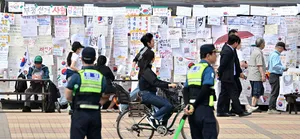 침 뱉고 욕설까지…‘개표소 집회 트라우마’ 경찰 16명 긴급심리상담 ...

[헤럴드경제=김아린·이영기 기자] 서울 송파구 올림픽공원 개표소 집