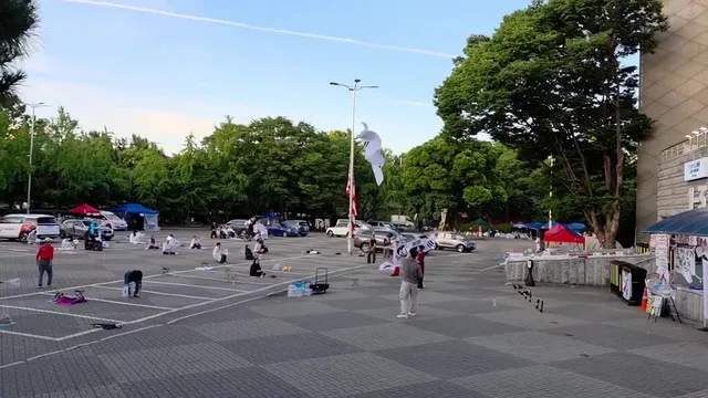 6.24.수. 새벽 05시 30분 현재 21일째 올공의 "부정선거 재선거, 당일투표 수개표" 함성은 계속 불타오르고 있습니다.
이미 이것은 "기