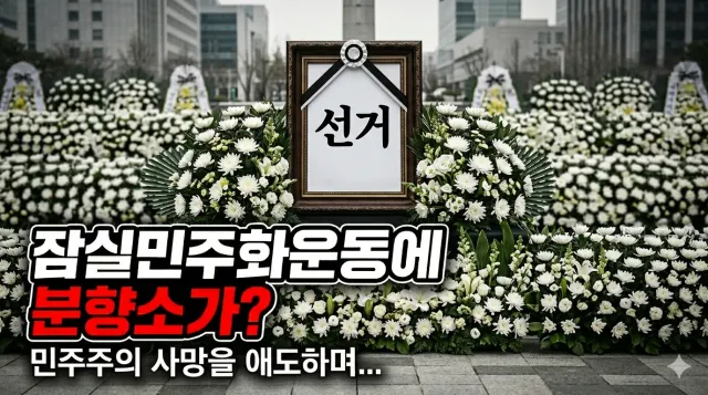 올림픽공원에 분향소 설치는 왜 하려고 했을까?