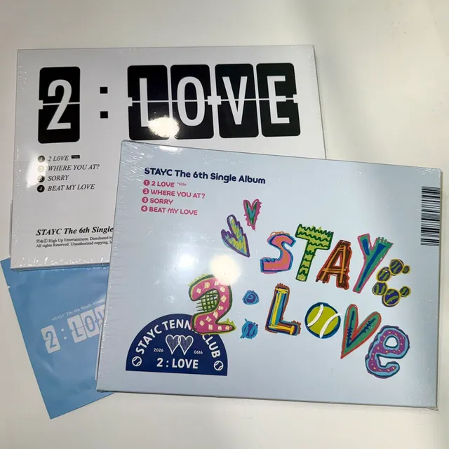 💿 𝐍𝐄𝐖 𝐑𝐄𝐋𝐄𝐀𝐒𝐄 💿

▶️ STAYC - 2:LOVE / The 6th Single Album
 ㄴ PLAYER 