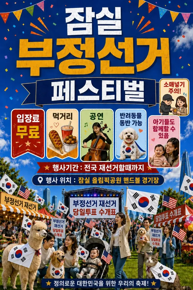 잠부페 많관부🇰🇷🫡
(반응이 좋아서 포스터 만들어 봤슴둥)