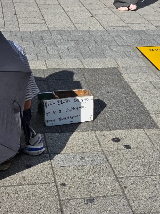 혹시 이분좀 
기과이나 지자체에서 좀 도와주시면 안될까요???
마음이 너무 아파요
온몸에 화상자국이 있는데 
약국 연고나 병원비도 많이 들잖아요