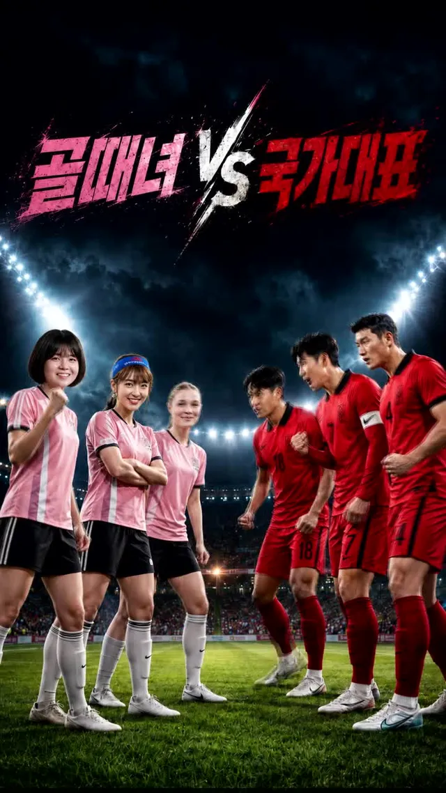 골때녀 vs 국가대표? 해볼만 하다! 지금의 국대 경기력이면 골때녀 선발이 한 번 해볼만하지 않을까요?  #한국축구 #국가대표 #남아공전 #월드