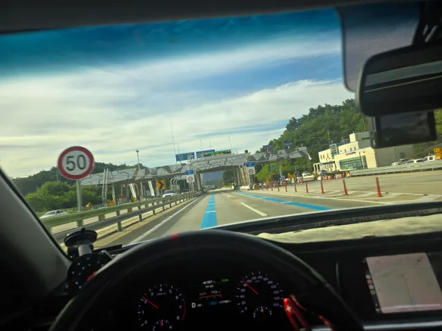 올공 새벽반 끝나고 
차 안막히니까 금방 오네 ㅋㅋㅋ
강릉 도착!