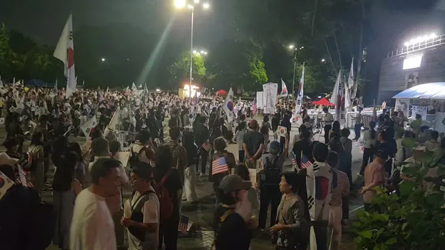 26일, 금요일 저녁 8시 53분, 올공 잠실 민주 항쟁