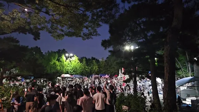 올림픽공원 
재명아 사람들 화 많이 났다
왜 안와?
