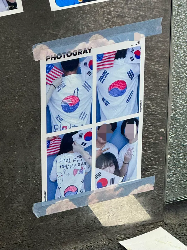 6/27밤 올공메이트오빠들이랑,,,🇰🇷🇰🇷🇰🇷

자체제작 멸공 티셔츠에 힘 쏟아준 아가랑
사진 찍어주신 사진사분 감사합니다!!!

더