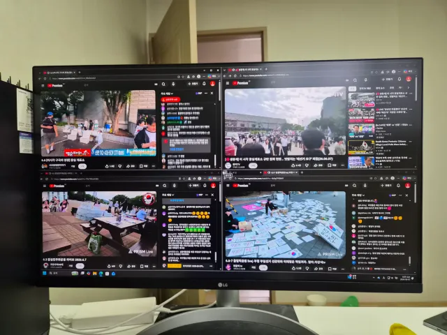 오늘의 생활 꿀팁. 촌동네에 살아서 서울을 가기 힘들다면 재선거 라이브를 왕창 틀고 cctv 경계근무를 서보자.