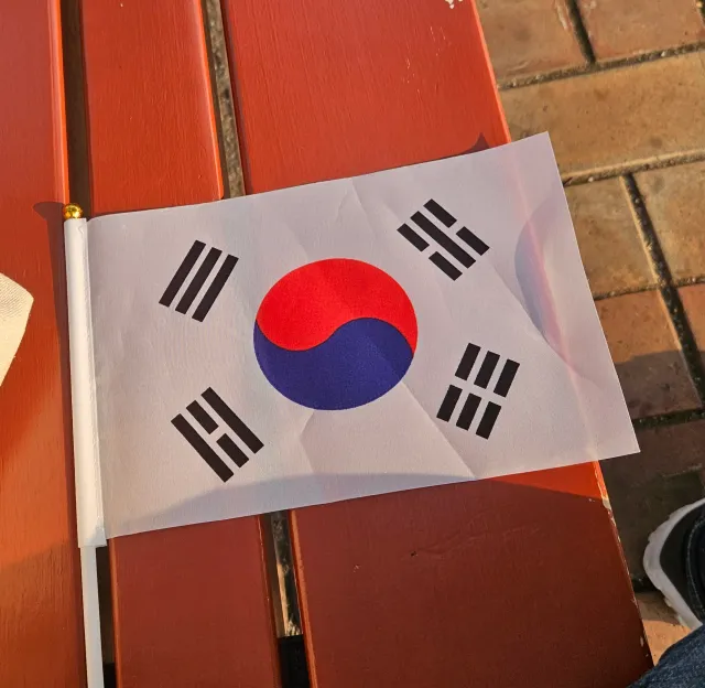 오늘 드디어 빛을 본 태극기
재빠르게 다시 집어 넣어봄 🤣

오늘 과외존은 어디야?