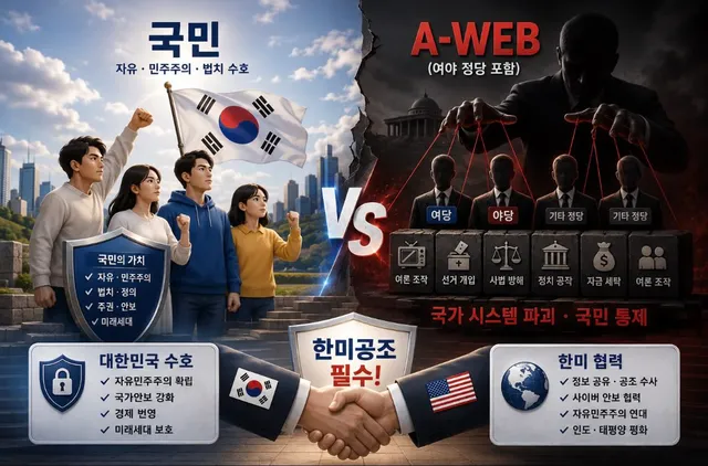 그니까 외쳐봅시다!! A-WEB 국제수사 부정선거 한미공조!!! 뭐가 맞는지🤗🤗🇺🇸🇰🇷🇺🇸🇰🇷🇺🇸🇰🇷🇺🇸🇰🇷🇺