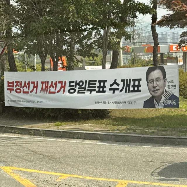 난 현수막 정치가 효과가 좋다고 생각한다
차 타고 이동할 때, 걸을 때 눈에 띄면 무조건 인지하게 된다
SNS 알고리즘은 개인 맞춤형이라 늘 보