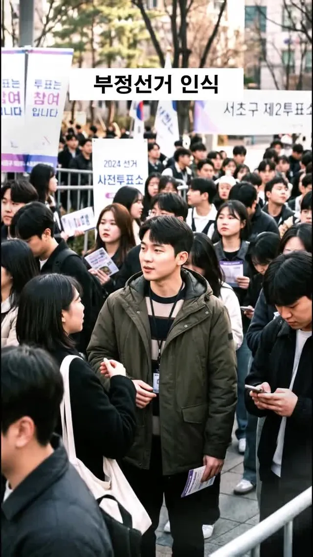 🔥 부실선거 vs 부정선거 | 20대 남성만 정반대로 답한 충격 여론조사 20대 남성의 절반이 "이번 선거는 고의적 부정선거"라고 답했습니다.