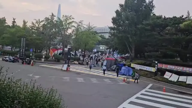 올림픽공원 오후7시30-40분
현지 특파원 버젼, 동영상 버젼
