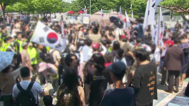 잠실 개표소 시위 장기화…현장 점검서도 충돌 [뉴스in뉴스]

[앵커] 잠실 개표소 봉쇄 시위가 한 달 가까이 이어지고 있습니다. 국회 국조특위