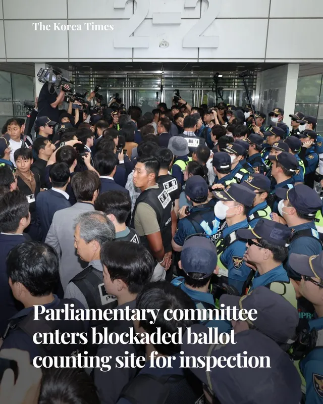 Members of a special parliamentary committee investigating ballot shortages that