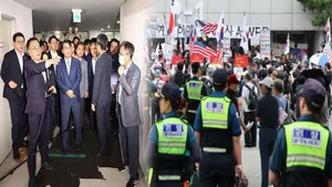 봉쇄 28일째 열렸다…국조특위 개표소 진입

【앵커】투표 용지 부족 사태에 항의하는