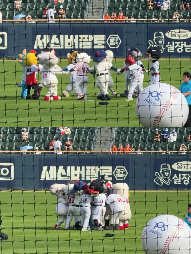 마지막 잠실 올스타전⚾️🏟️♥️
진짜 더웠지만 너무 행복했던 이번 올스타전🧚🏻‍♀️ 김잠실 안녕〰️
.
.
#올스타전 #잠실야구장