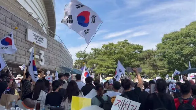 재선거 잠실로 모여주세요 나라를 지킵시다