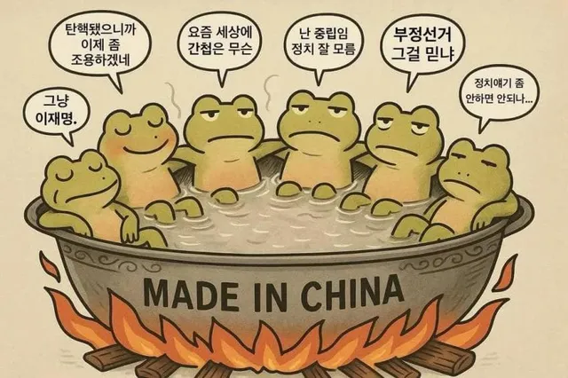 지금 상황과 잘맞는 짤인거 같아서
난 중립이라서 정치 몰라서 정치얘기가 싫어서 여기 까지오게 됐습니다.
부정선거 그걸믿냐고요? 
지금 이미 다들