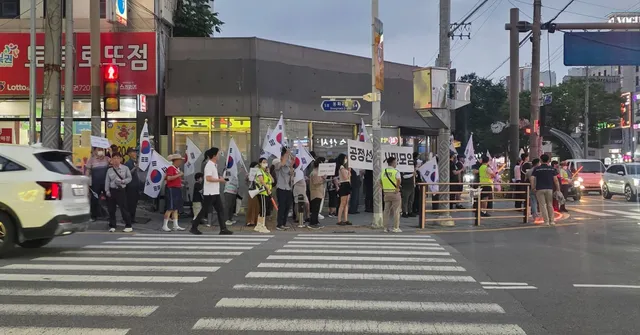 #재선거 #여수 #순천 #광양 #올림픽공원 성공적인 순천첫행진 감사합니다!!! 🇰🇷🇰🇷🇰🇷🇰🇷🇰🇷🇰🇷