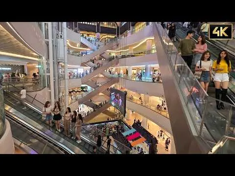 Seoul Walking Tour 4K | Lotte World & Lotte World Tower, Jamsil | Trendy City Wa