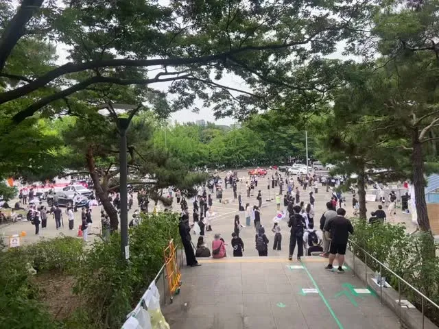 밤새 지켜주신 분들 너무 감사합니다